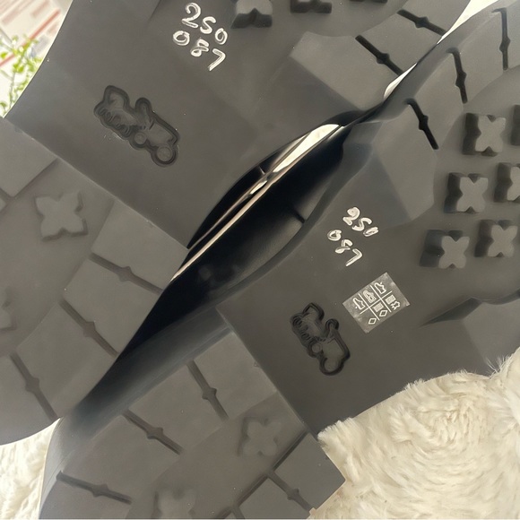 COACH Leona Monogram Nylon Ankle Boots - Picture 13 of 16